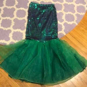 NWOT. Mermaid tail costume